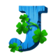 clover fortunes j symbol icon