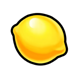 coin dazzle lemon symbol icon