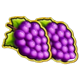 coin inferno step n stack grapes symbol icon