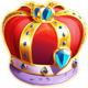 coin king beto crown symbol icon