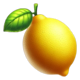 coin storm glowing lemon symbol icon