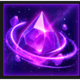 coins of cosmic critters hold and win purple crystal symbol icon