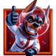 coins of cosmic critters hold and win space dog symbol icon