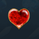 colloseum heart symbol icon