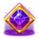 cosmic rush dream drop purple symbol icon