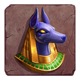 curse of ra anubis symbol icon