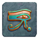 curse of ra eye symbol icon