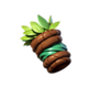 curupira leafs symbol icon