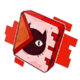 cyber snack cat symbol icon