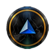 cygnus 4 blue gemstone symbol icon