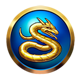 cygnus 4 blue golden serpent symbol icon