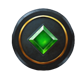 cygnus 5 green symbol icon