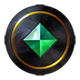 cygnus 6 green symbol icon