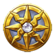 cygnus 6 wheel symbol icon