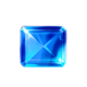 da vinci creations blue gem symbol icon