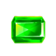 da vinci creations green gem symbol icon