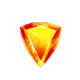 da vinci creations orange gem symbol icon