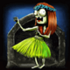 dancin zombies hula dancing zombie symbol icon
