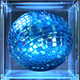 danger high voltage 2 disco globe symbol icon