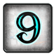 danger high voltage 9 symbol icon