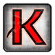 danger high voltage k symbol icon