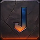 dark forge j symbol icon