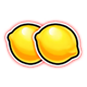 dash o cash lemon symbol icon