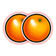 dash o cash orange symbol icon