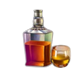 deadly outlaw whiskey symbol icon