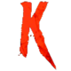 decay k symbol icon