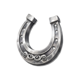 derby rush horseshoe symbol icon