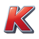 derby rush k symbol icon