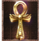 desert spins megaways gold ankh symbol icon
