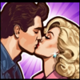 diamond explosion sweet love kissing symbol icon