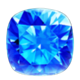 diamond supercharge blue gem symbol icon