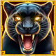 dinero n oro superbonus black panther symbol icon
