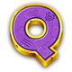 dinero n oro superbonus q symbol icon