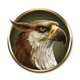divine fortune powerpoints eagle symbol icon