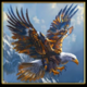 divine reels eagle symbol icon