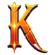 draculas bandits k symbol icon