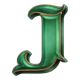 dragon duo emerald j symbol icon