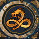 dragon hunt yellow symbol icon