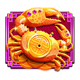 dragon koi crab symbol icon