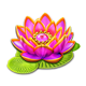 dragon koi flower symbol icon