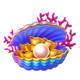 dragon koi pearl symbol icon