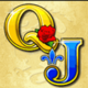 dragon lines queen jack symbol icon