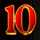 dragon lines super 10 symbol icon
