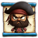 dragongaming plunderin pirates hold and win angry pirate symbol icon