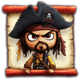 dragongaming plunderin pirates hold and win pirate character symbol icon