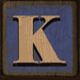 drop em k symbol icon